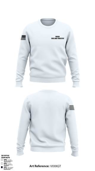 Crew Neck Sweatshirt, Fuego, Fire and Forestry, , Teamtime, Team time, sublimation, custom sports apparel, team uniforms, spirit wear, spiritwear, sports uniforms, custom shirts, team store, custom team store, fundraiser sports, apparel fundraiser