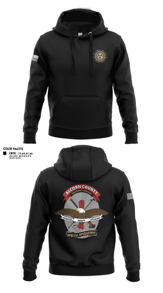 Hoodie, Alcorn County Special Operations, Fire Department, Teamtime, Team time, sublimation, custom sports apparel, team uniforms, spirit wear, spiritwear, sports uniforms, custom shirts, team store, custom team store, fundraiser sports, apparel fundraiser