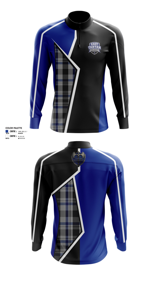 Quarter Zip Jacket, East Senior High School Band, Spirit Store, Teamtime, Team time, sublimation, custom sports apparel, team uniforms, spirit wear, spiritwear, sports uniforms, custom shirts, team store, custom team store, fundraiser sports, apparel fundraiser