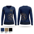 Clewiston Police Department Women's Long Sleeve V-neck Shirt - 1