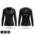 CS: GhostDragon 89095207 Women's Long Sleeve V-neck Shirt - 1