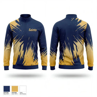 Saints 91461976 Quarter Zip Jacket - 1