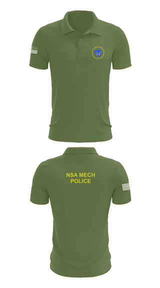Short Sleeve Performance Polo, NSA Mechanicsburg, , Teamtime, Team time, sublimation, custom sports apparel, team uniforms, spirit wear, spiritwear, sports uniforms, custom shirts, team store, custom team store, fundraiser sports, apparel fundraiser