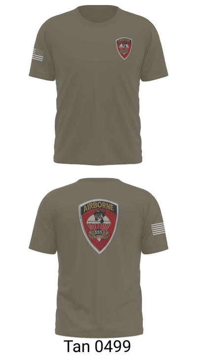 101st Airborne 37445934 Short Sleeve Performance Shirt - 76