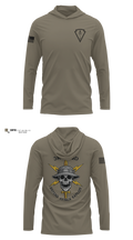 3RD SQUAD, EW, MFRC Long Sleeve Hooded Sun Shirt - 6