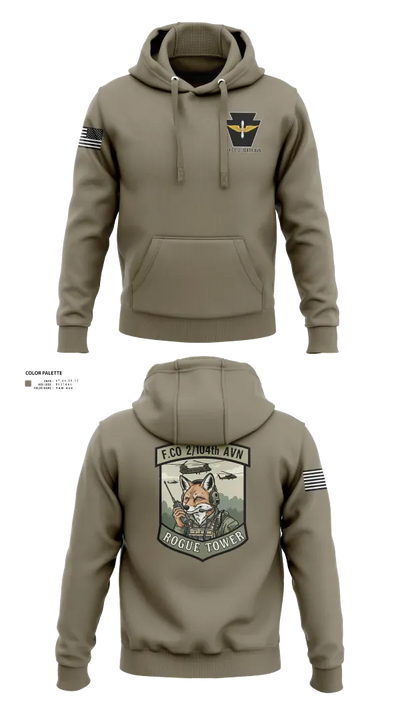 Fox company 2/104th avn 96762502 Hoodie - 22