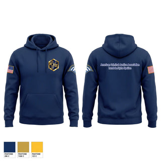 Hoodie, American Criminal Justice Association, Police, Teamtime, Team time, sublimation, custom sports apparel, team uniforms, spirit wear, spiritwear, sports uniforms, custom shirts, team store, custom team store, fundraiser sports, apparel fundraiser