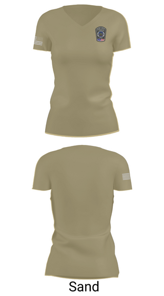 Womens Short Sleeve Vneck Shirt, Pennridge Regional Police, , Teamtime, Team time, sublimation, custom sports apparel, team uniforms, spirit wear, spiritwear, sports uniforms, custom shirts, team store, custom team store, fundraiser sports, apparel fundraiser
