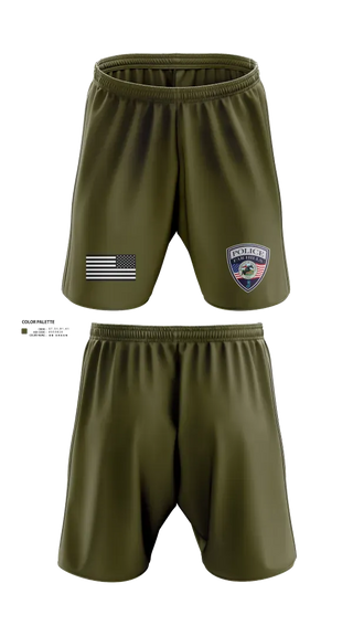 Athletic Shorts With Pockets, Far Hills Police Department, Police, Teamtime, Team time, sublimation, custom sports apparel, team uniforms, spirit wear, spiritwear, sports uniforms, custom shirts, team store, custom team store, fundraiser sports, apparel fundraiser