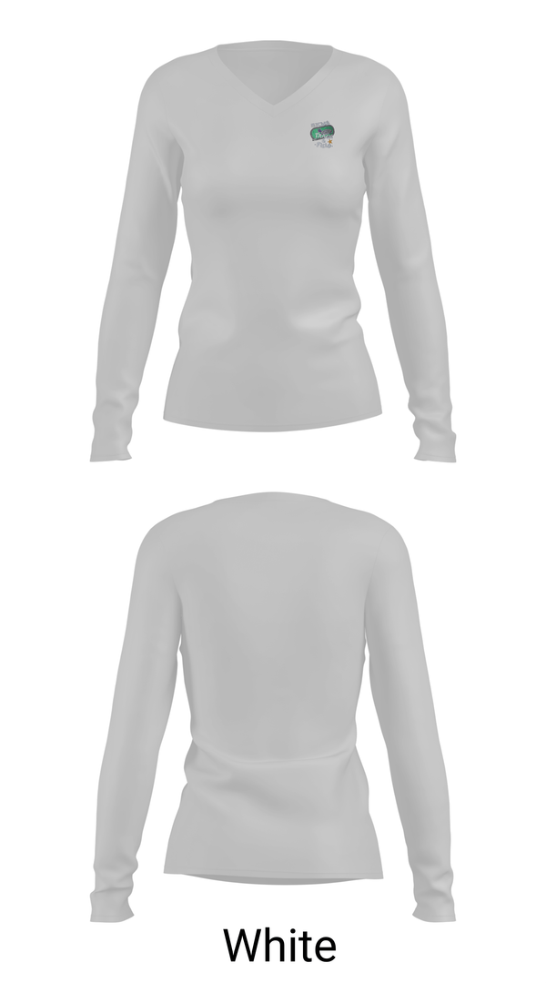 Womens Long Sleeve Vneck Shirt, Signal Knob Track & Field, Track & Field, Teamtime, Team time, sublimation, custom sports apparel, team uniforms, spirit wear, spiritwear, sports uniforms, custom shirts, team store, custom team store, fundraiser sports, apparel fundraiser