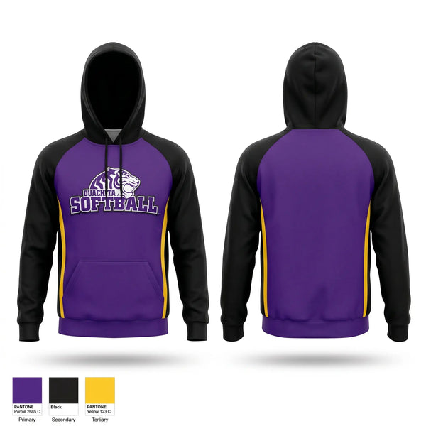 Hoodie, Ouachita Tigers, Softball, Teamtime, Team time, sublimation, custom sports apparel, team uniforms, spirit wear, spiritwear, sports uniforms, custom shirts, team store, custom team store, fundraiser sports, apparel fundraiser