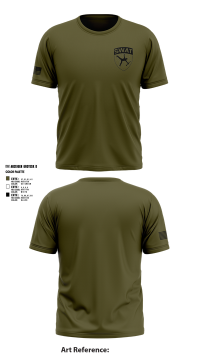 SWAT 94821555 Short Sleeve Performance Shirt - 2 (1)
