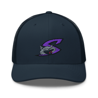 Falcon Middle School Basketball 65038956 Retro Trucker Hat | Yupoong 6606