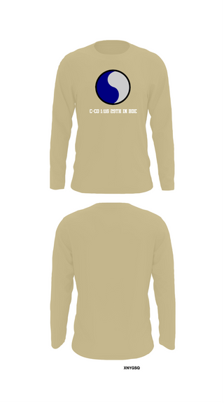 Long Sleeve Performance Shirt, C-Co 1/116 29th IN BDE, , Teamtime, Team time, sublimation, custom sports apparel, team uniforms, spirit wear, spiritwear, sports uniforms, custom shirts, team store, custom team store, fundraiser sports, apparel fundraiser