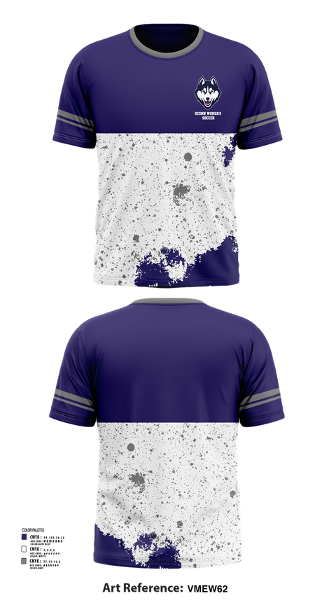 Short Sleeve Performance Shirt, UConn Women’s Soccer, Women's Soccer, Teamtime, Team time, sublimation, custom sports apparel, team uniforms, spirit wear, spiritwear, sports uniforms, custom shirts, team store, custom team store, fundraiser sports, apparel fundraiser