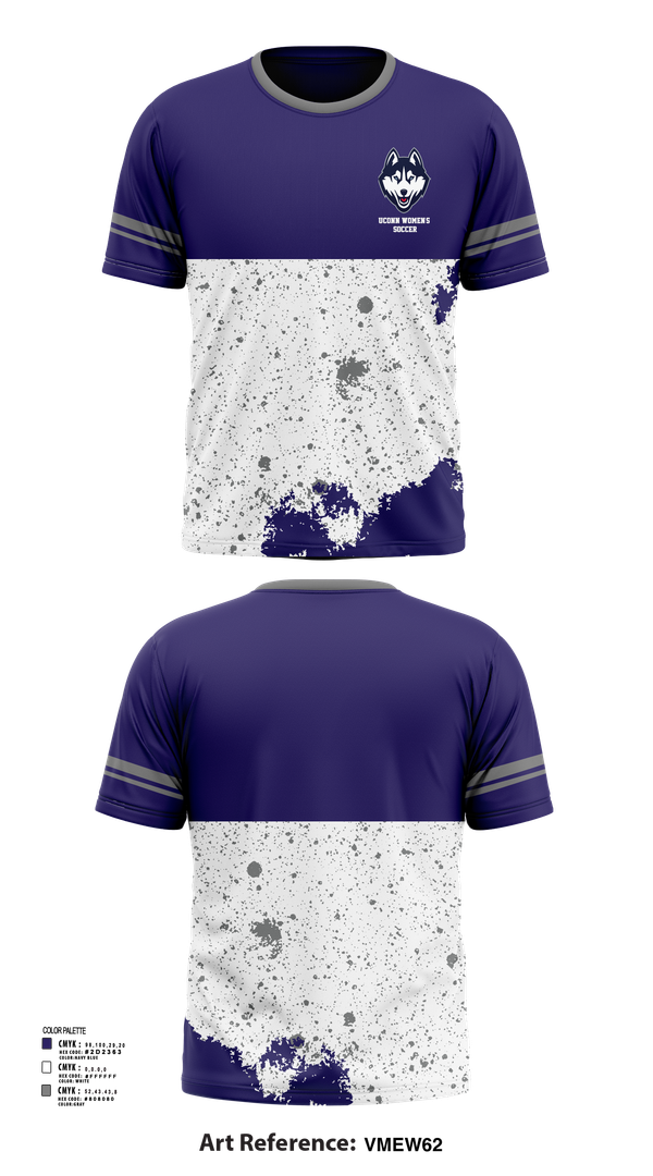 Short Sleeve Performance Shirt, UConn Women’s Soccer, Women's Soccer, Teamtime, Team time, sublimation, custom sports apparel, team uniforms, spirit wear, spiritwear, sports uniforms, custom shirts, team store, custom team store, fundraiser sports, apparel fundraiser