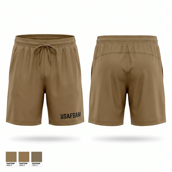 Athletic Shorts With Pockets, USAFSAM, Air Force, Teamtime, Team time, sublimation, custom sports apparel, team uniforms, spirit wear, spiritwear, sports uniforms, custom shirts, team store, custom team store, fundraiser sports, apparel fundraiser