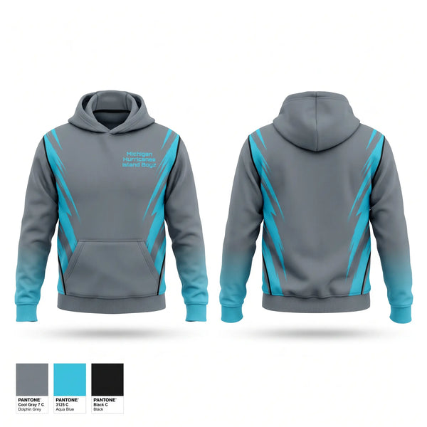 Hoodie, Michigan Hurricanes (Island Boyz, , Teamtime, Team time, sublimation, custom sports apparel, team uniforms, spirit wear, spiritwear, sports uniforms, custom shirts, team store, custom team store, fundraiser sports, apparel fundraiser