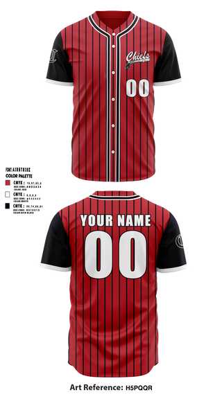 Full Button Baseball Jersey, Chiefs, Baseball, Teamtime, Team time, sublimation, custom sports apparel, team uniforms, spirit wear, spiritwear, sports uniforms, custom shirts, team store, custom team store, fundraiser sports, apparel fundraiser