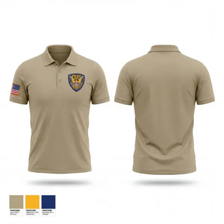 Short Sleeve Performance Polo, Burkesville Police, Police, Teamtime, Team time, sublimation, custom sports apparel, team uniforms, spirit wear, spiritwear, sports uniforms, custom shirts, team store, custom team store, fundraiser sports, apparel fundraiser