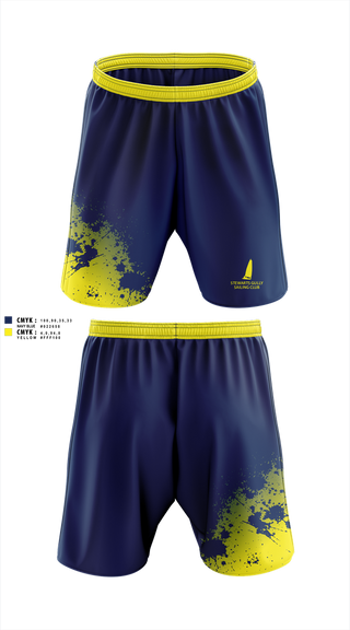 Athletic Shorts With Pockets, Stewarts Gully Sailing Club, Spirit Store, Teamtime, Team time, sublimation, custom sports apparel, team uniforms, spirit wear, spiritwear, sports uniforms, custom shirts, team store, custom team store, fundraiser sports, apparel fundraiser