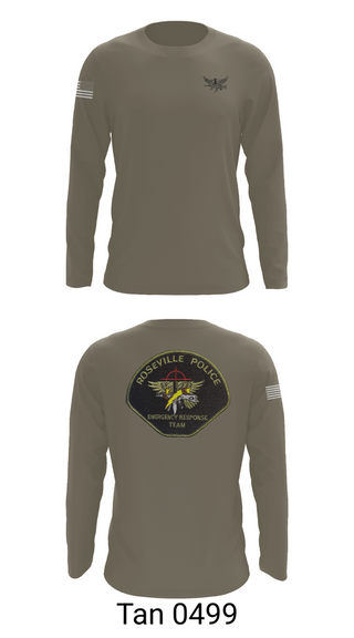Long Sleeve Performance Shirt, Roseville E.R.T., , Teamtime, Team time, sublimation, custom sports apparel, team uniforms, spirit wear, spiritwear, sports uniforms, custom shirts, team store, custom team store, fundraiser sports, apparel fundraiser