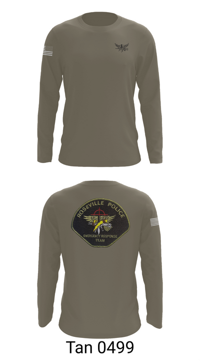Roseville E.R.T. 91659020 Long Sleeve Performance Shirt 62