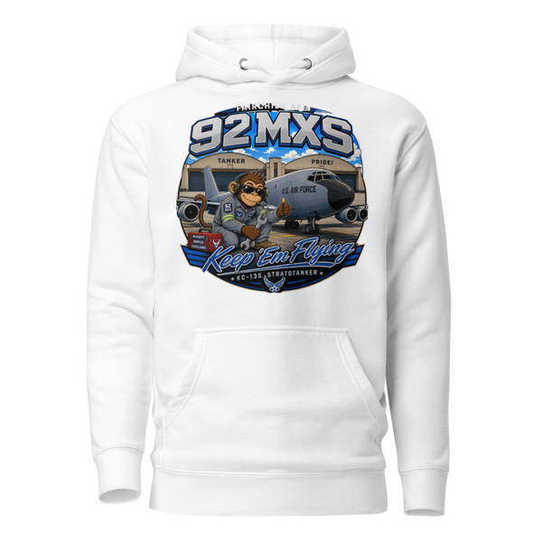 Unisex Hoodie - 1 - White