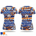 Team Pressure 74941384 Women's Short Sleeve V-neck Shirt - 1