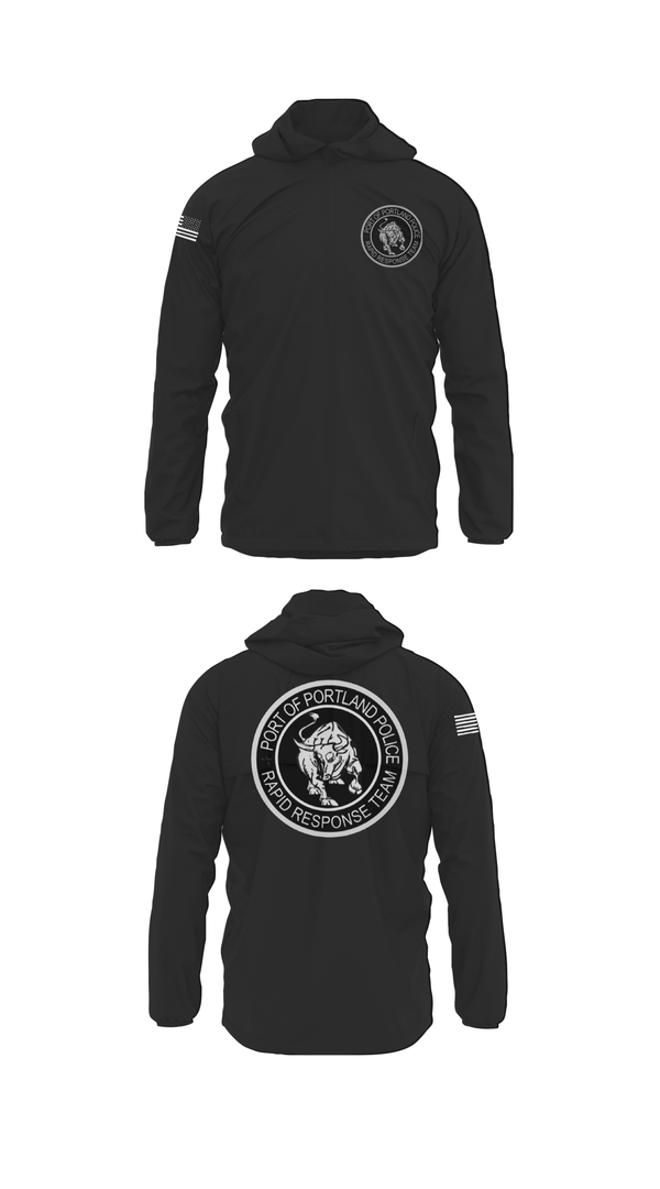 Windbreaker, Port Of Portland Rapid Response Team, Police, Teamtime, Team time, sublimation, custom sports apparel, team uniforms, spirit wear, spiritwear, sports uniforms, custom shirts, team store, custom team store, fundraiser sports, apparel fundraiser