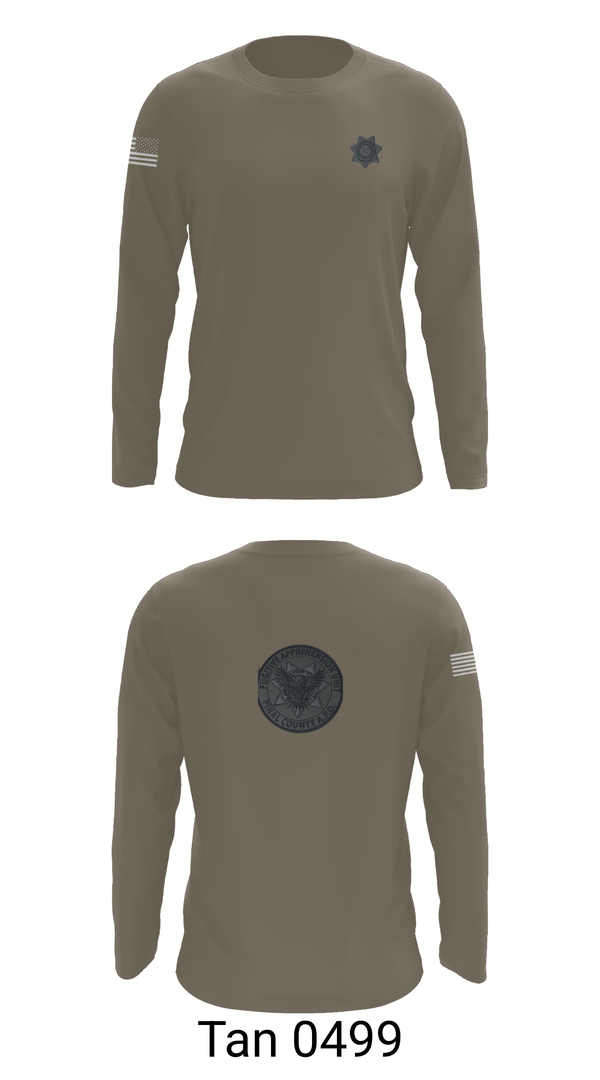 Long Sleeve Performance Shirt, Pinal County Adult Probation Fugitive Apprehension Unit, Police, Teamtime, Team time, sublimation, custom sports apparel, team uniforms, spirit wear, spiritwear, sports uniforms, custom shirts, team store, custom team store, fundraiser sports, apparel fundraiser