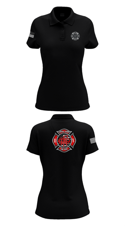 Central 9971313 Women's Short Sleeve Performance Polo  - 35