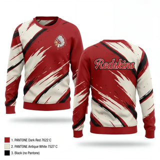 Crew Neck Sweatshirt, Kingston Redskins, Baseball, Teamtime, Team time, sublimation, custom sports apparel, team uniforms, spirit wear, spiritwear, sports uniforms, custom shirts, team store, custom team store, fundraiser sports, apparel fundraiser