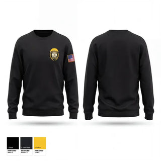 Crew Neck Sweatshirt, Auburn Police Department, Police, Teamtime, Team time, sublimation, custom sports apparel, team uniforms, spirit wear, spiritwear, sports uniforms, custom shirts, team store, custom team store, fundraiser sports, apparel fundraiser