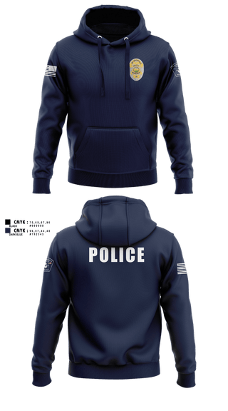 Hoodie, McCordsville Police Department, Police, Teamtime, Team time, sublimation, custom sports apparel, team uniforms, spirit wear, spiritwear, sports uniforms, custom shirts, team store, custom team store, fundraiser sports, apparel fundraiser