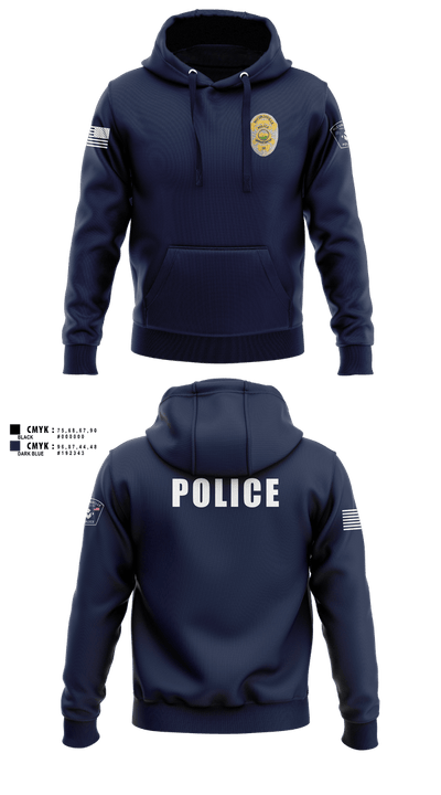 McCordsville Police Department 1417548 Hoodie - 4