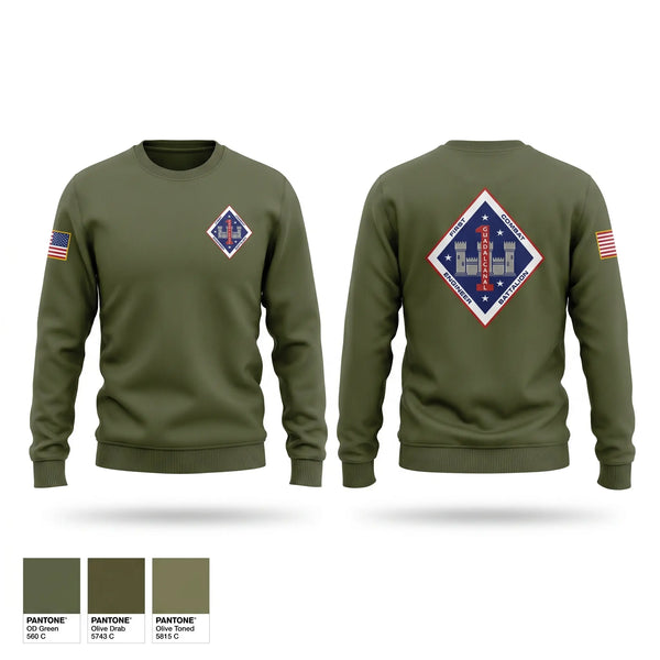 Crew Neck Sweatshirt, 1st CEB, Marines, Teamtime, Team time, sublimation, custom sports apparel, team uniforms, spirit wear, spiritwear, sports uniforms, custom shirts, team store, custom team store, fundraiser sports, apparel fundraiser
