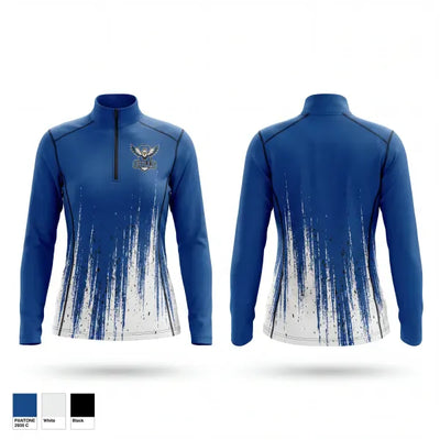 Old Orchard Beach High School Baseball 55307595 Quarter Zip Jacket - 1