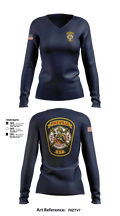 PFD 30197599 Women's Long Sleeve V-neck Shirt - 15