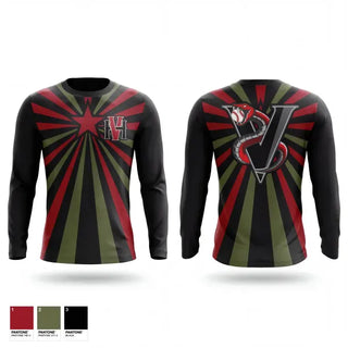 Long Sleeve Performance Shirt, Havasu Vipers, Baseball, Teamtime, Team time, sublimation, custom sports apparel, team uniforms, spirit wear, spiritwear, sports uniforms, custom shirts, team store, custom team store, fundraiser sports, apparel fundraiser
