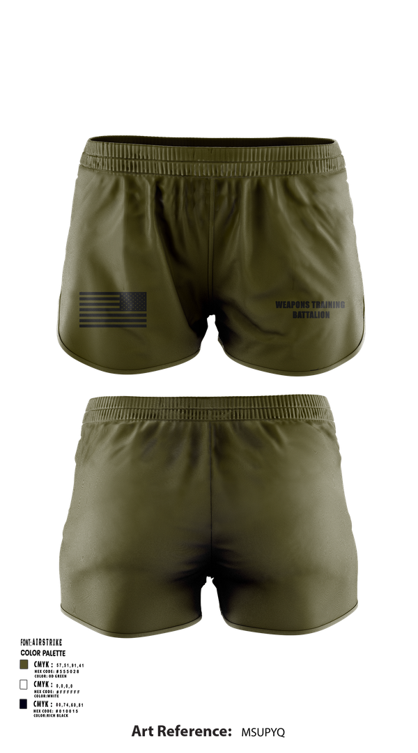 Ranger Panties, Weapons Training Battalion, Marines, Teamtime, Team time, sublimation, custom sports apparel, team uniforms, spirit wear, spiritwear, sports uniforms, custom shirts, team store, custom team store, fundraiser sports, apparel fundraiser
