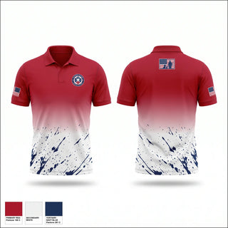 Short Sleeve Performance Polo, VFW post 10420, , Teamtime, Team time, sublimation, custom sports apparel, team uniforms, spirit wear, spiritwear, sports uniforms, custom shirts, team store, custom team store, fundraiser sports, apparel fundraiser