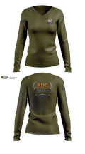 RDC Outdoors Women's Long Sleeve V-neck Shirt - 13