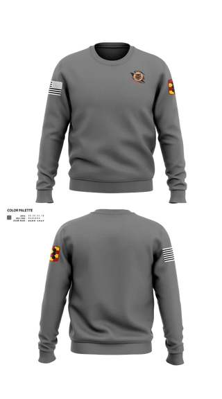 Crew Neck Sweatshirt, 434th FA BDE H2F, Army, Teamtime, Team time, sublimation, custom sports apparel, team uniforms, spirit wear, spiritwear, sports uniforms, custom shirts, team store, custom team store, fundraiser sports, apparel fundraiser