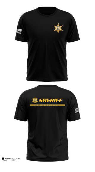 Old School Cotton Feel Shirt, Darlington County Sheriffs Office, Police, Teamtime, Team time, sublimation, custom sports apparel, team uniforms, spirit wear, spiritwear, sports uniforms, custom shirts, team store, custom team store, fundraiser sports, apparel fundraiser