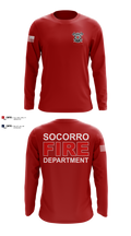Socorro fire department  Long Sleeve Performance Shirt 2