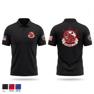 Short Sleeve Performance Polo, 5th Transportation Company, Army, Teamtime, Team time, sublimation, custom sports apparel, team uniforms, spirit wear, spiritwear, sports uniforms, custom shirts, team store, custom team store, fundraiser sports, apparel fundraiser