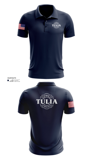 Short Sleeve Performance Polo, Tulia Fire Department, Fire Department, Teamtime, Team time, sublimation, custom sports apparel, team uniforms, spirit wear, spiritwear, sports uniforms, custom shirts, team store, custom team store, fundraiser sports, apparel fundraiser