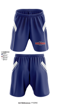 Milford Eagles Pop Warner Football and Cheer 85500081 Athletic Shorts With Pockets - 7