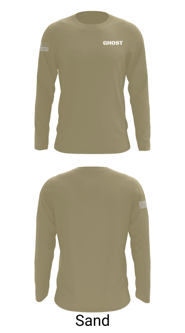 Long Sleeve Performance Shirt, GHOST, Army, Teamtime, Team time, sublimation, custom sports apparel, team uniforms, spirit wear, spiritwear, sports uniforms, custom shirts, team store, custom team store, fundraiser sports, apparel fundraiser